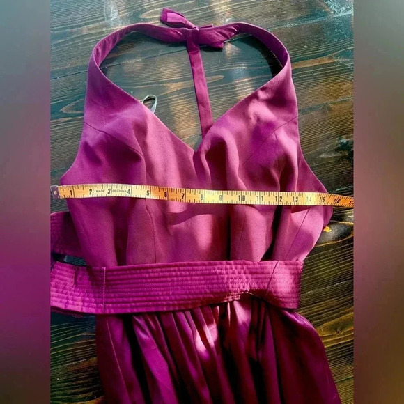 Vera Wang White Bridesmaids Dress, size 12 unaltered, from David’s Bridal. - Picture 6 of 9